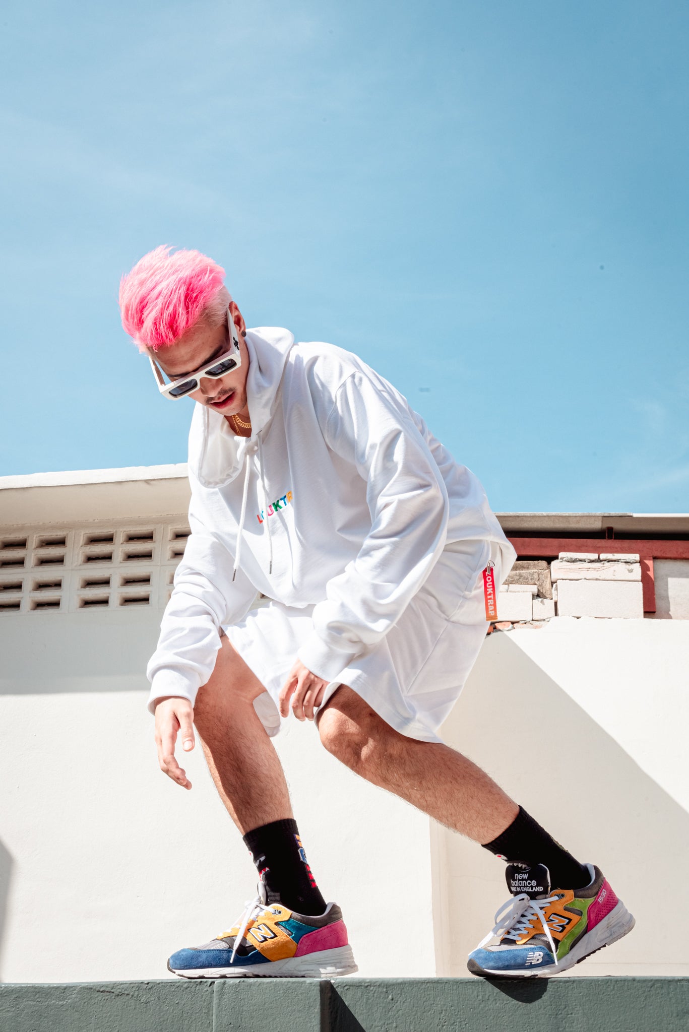 Sweat Shorts (White)